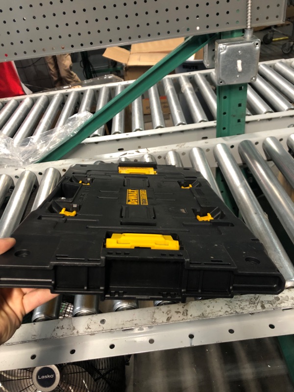 Photo 1 of DEWALT TOUGHSYSTEM 2.0 Tool Storage Adaptor, Connecting DEWALT TOUGHSYSTEM 2.0 products to DEWALT (DWST08017)