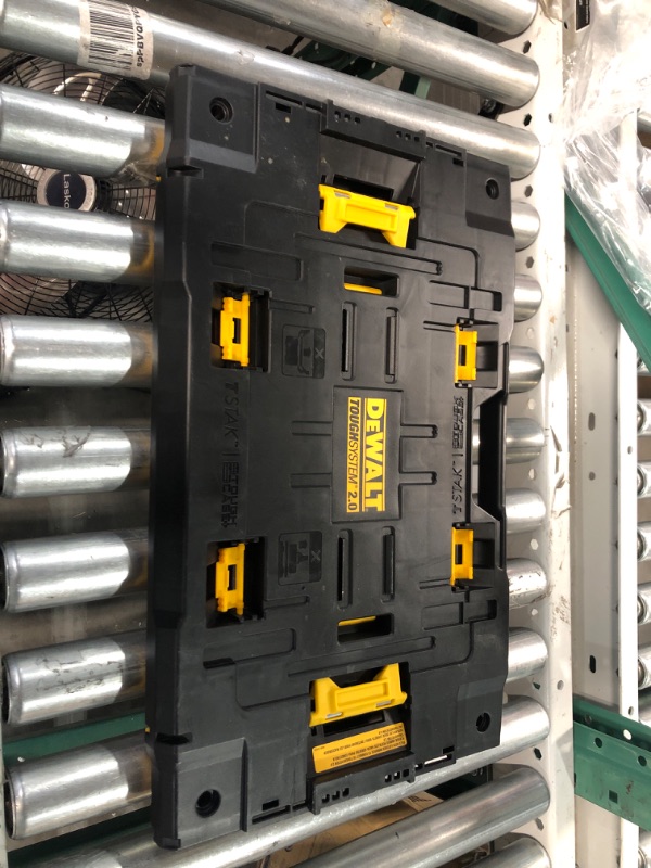 Photo 1 of DEWALT TOUGHSYSTEM 2.0 Tool Storage Adaptor, Connecting DEWALT TOUGHSYSTEM 2.0 products to DEWALT (DWST08017)