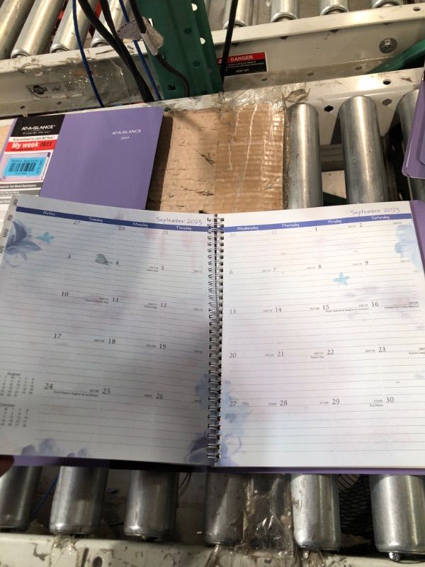 Photo 2 of AT-A-GLANCE 2023 Weekly & Monthly Planner, 8-1/2" x 11", Large, Beautiful Day, Lavender (938P-905) Beautiful Day 2023 Old Edition