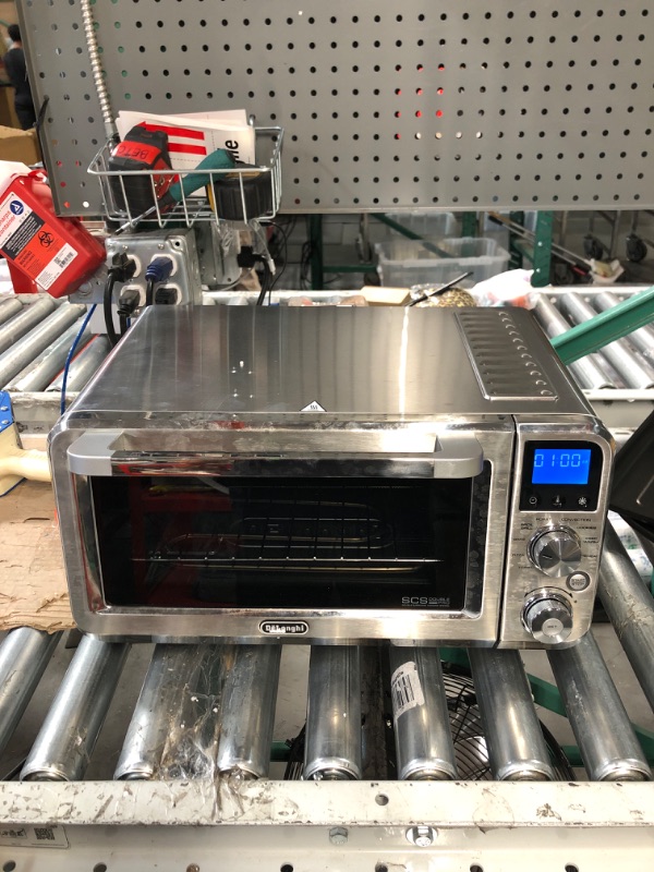 Photo 1 of ***PARTS ONLY*** De'Longhi Small Convection Toaster Oven For Countertop With internal light