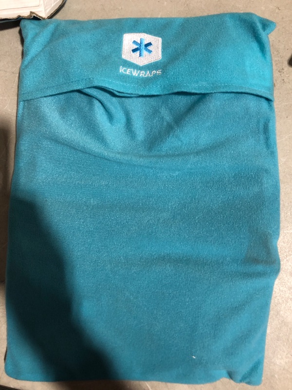 Photo 1 of * used * see images * 
ICEWRAPS  Reusable Ice Pack with Soft Fabric Cover - Multipurpose Flexible Cold Therapy 