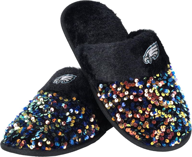 Photo 2 of FOCO Philadelphia Sequin Slipper - Women's Medium LARGE