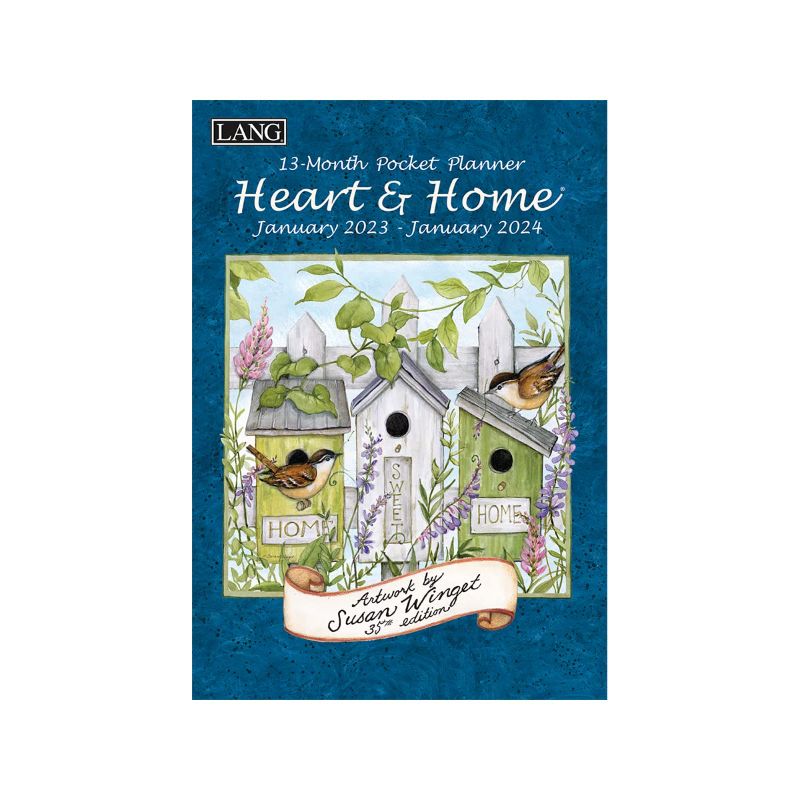 Photo 1 of LANG HEART & HOME® 2023 MONTHLY POCKET PLANNER