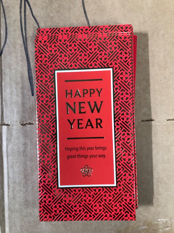 Photo 3 of Hallmark Chinese New Year Cards 2023, Money or Gift Card Holders (36 Year of the Rabbit Red Envelopes)