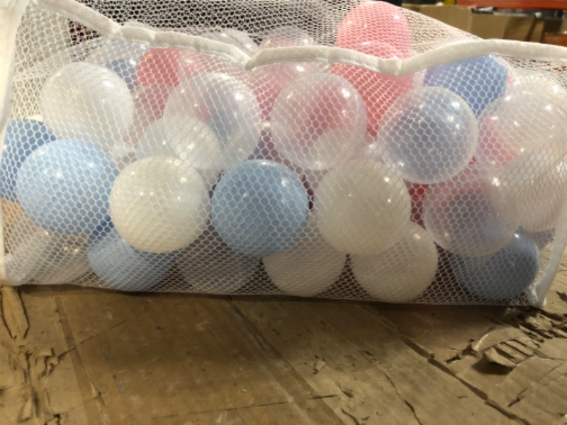 Photo 3 of  Ball Pit Balls 100 Soft Plastic Balls for Baby Toddler Ball Pit 