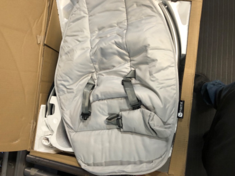 Photo 2 of 4moms MamaRoo Multi-Motion Baby Swing, Bluetooth Baby Swing with 5 Unique Motions, Grey