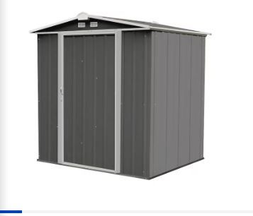 Photo 1 of ***NOT FUNCTIONAL - NONREFUNDABLE - FOR PARTS - SEE NOTES***
Arrow 6-ft x 5-ft Spacemaker Galvanized Steel Storage Shed