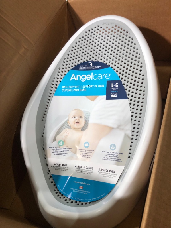 Photo 2 of Angelcare Baby Bath Support (Grey) | Ideal for Babies