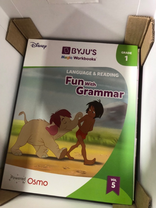 Photo 18 of *USED* MISSING PARTS* BYJU’S Learning: Disney 1st Grade Premium Edition for iPhone & iPad (App+8 Workbooks) Ages 5-7, Featuring Disney & Pixar Characters-Reading