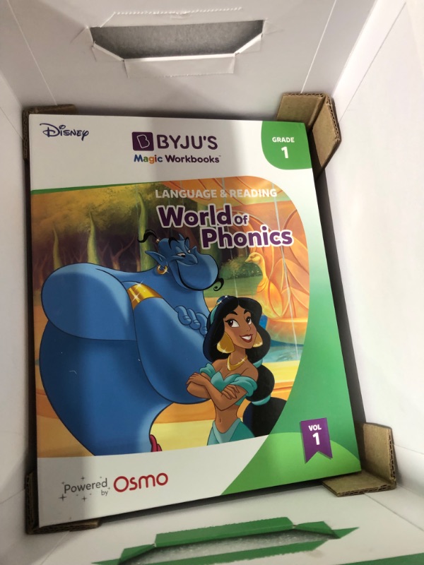 Photo 15 of *USED* MISSING PARTS* BYJU’S Learning: Disney 1st Grade Premium Edition for iPhone & iPad (App+8 Workbooks) Ages 5-7, Featuring Disney & Pixar Characters-Reading