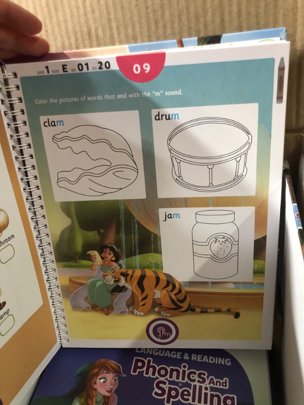 Photo 17 of *USED* MISSING PARTS* BYJU’S Learning: Disney 1st Grade Premium Edition for iPhone & iPad (App+8 Workbooks) Ages 5-7, Featuring Disney & Pixar Characters-Reading