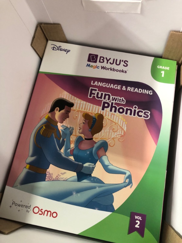 Photo 8 of *USED* MISSING PARTS* BYJU’S Learning: Disney 1st Grade Premium Edition for iPhone & iPad (App+8 Workbooks) Ages 5-7, Featuring Disney & Pixar Characters-Reading