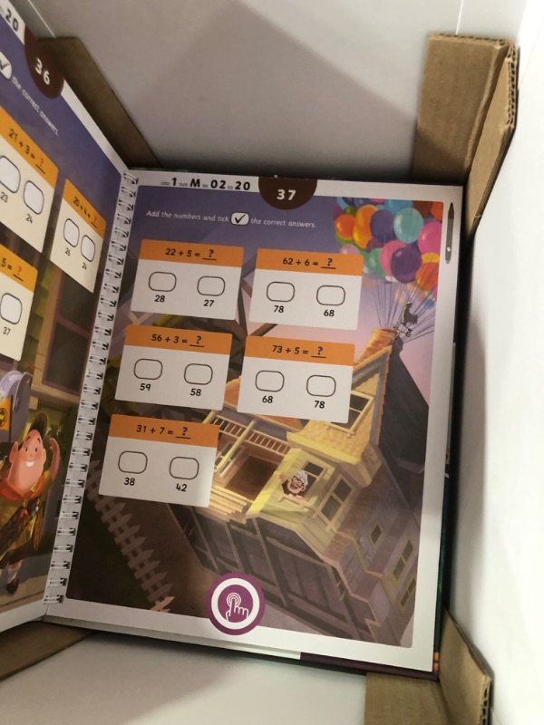 Photo 1 of *USED* MISSING PARTS* BYJU’S Learning: Disney 1st Grade Premium Edition for iPhone & iPad (App+8 Workbooks) Ages 5-7, Featuring Disney & Pixar Characters-Reading