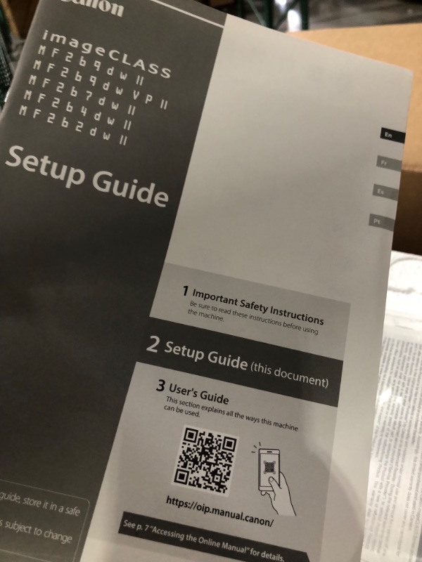 Photo 5 of **NONREFUNDABLE**FOR PARTS OR REPAIR**SEE NOTES**
Canon imageCLASS MF269dw II VP - All in One, Wireless, Duplex Laser Printer with 2 High Capacity Toners, Works with Alexa