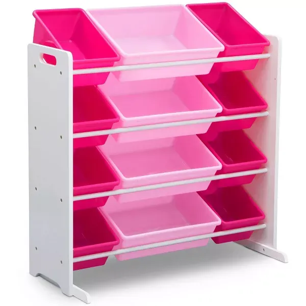 Photo 1 of Delta Children Kids' Toy Storage Organizer with 12 Plastic Bins
