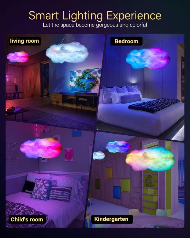 Photo 1 of *SIMILAR TO STOCK* 3D Cloud Lightning Light Led Lamp