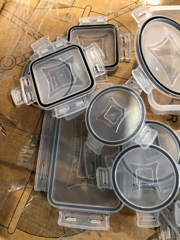 Photo 3 of (Misc sizes) plastic container bundle