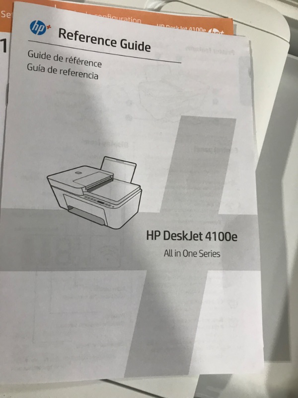 Photo 4 of HP DeskJet 4155e Wireless Color All-in-One Printer & 67XL Tri-Color High-Yield Ink Cartridge | 3YM58AN & 67XL Black High-Yield Ink Cartridge | 3YM57AN Printer + Tri-color Ink + Black Ink