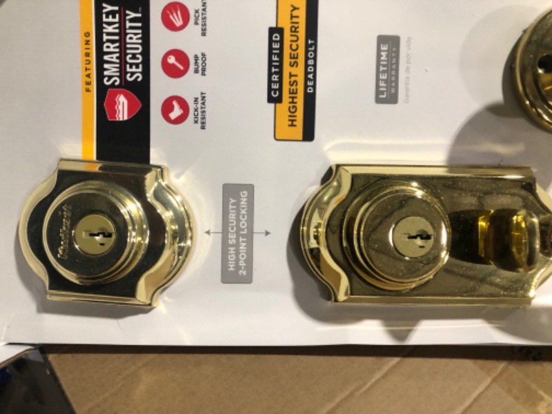 Photo 8 of *MISSING PIECE *
Kwikset featuring SmartKey Montara Single Cylinder Handleset 