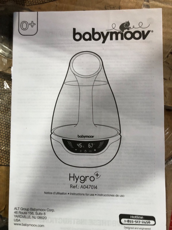 Photo 4 of ***CRACKED - SEE PICTURES***
Hygro Plus Cool Mist Humidifier 3-in-1 Humidity Control, Multicolored