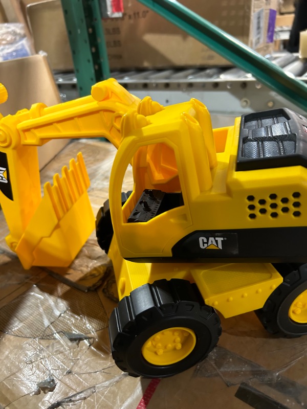 Photo 2 of Cat Construction 15" Toy Excavator , Yellow