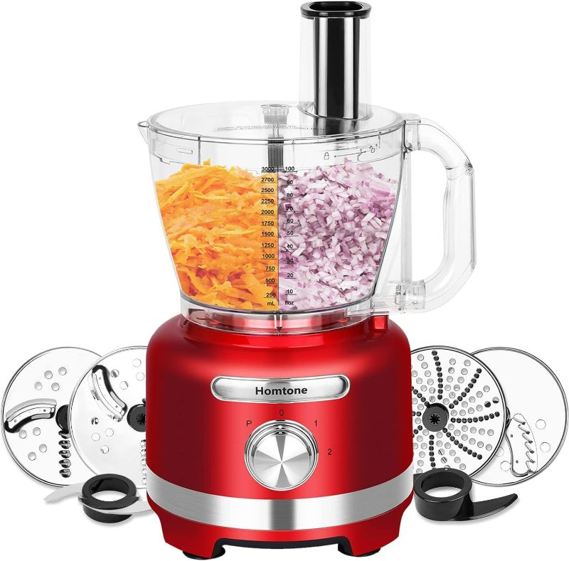 Photo 1 of **parts only-see comments** Homtone Professional Food Processors Food Chopper, 600W with 16 Cup Processor Bowl, 4 Blades, Food Chute and Pusher for Shredding, Pureeing Vegetables, Meat, Grains, Nuts