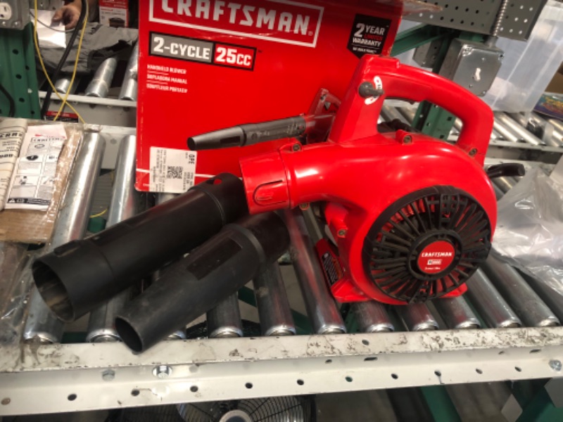 Photo 5 of *PARTS* Craftsman B2000 25-cc 2-Cycle 180-MPH 410-CFM Handheld GAS Leaf Blower