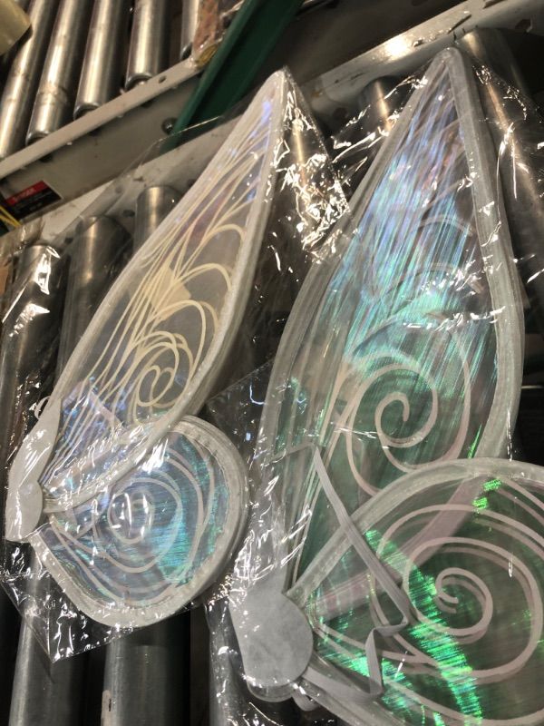 Photo 1 of Fairy Wings for Girls, Halloween Costumes for Kids, Girls Butterfly Fairy Wings Fairy Costumes Sparkle Fairy Princess Wings (white) - 2-Pack