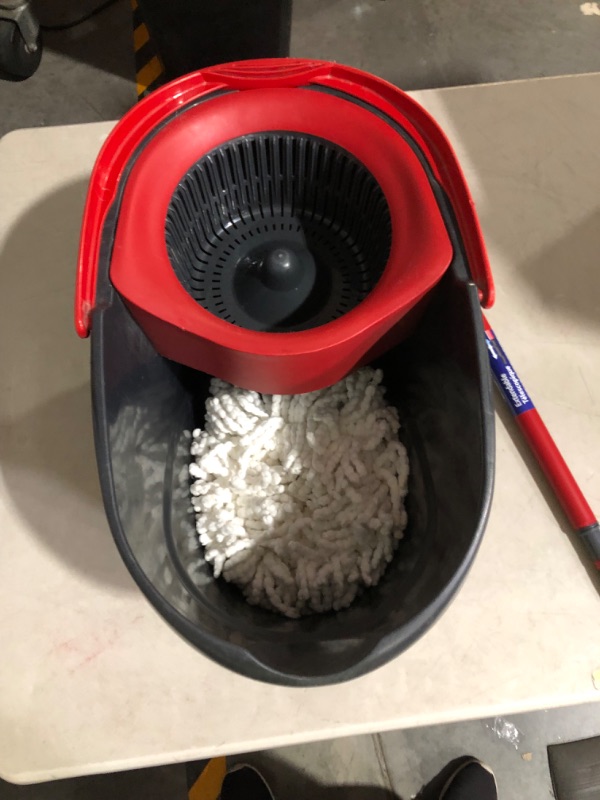 Photo 4 of **USED** **DAMAGE** **SEE NOTES** EasyWring Microfiber Spin Mop and Bucket System