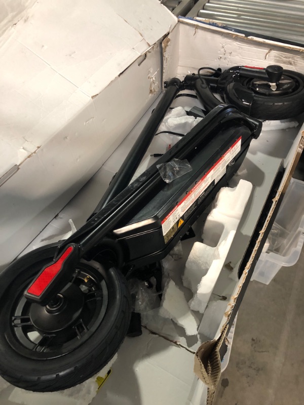 Photo 2 of **NON REFUNDABLE NO RETURNS SOLD AS IS***
**PARTS ONLY)**Hover-1 Alpha Electric Scooter | 18MPH, 12M Range, 5HR Charge, LCD Display, 10 Inch High-Grip Tires, 264LB Max Weight, Cert. & Tested - Safe for Kids, Teens & Adults Black