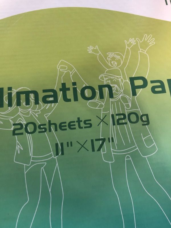 Photo 4 of HTVRONT Sublimation Paper - Sublimation Transfer Paper Compatible with Inkjet Printer (20 sheets 11 * 17")