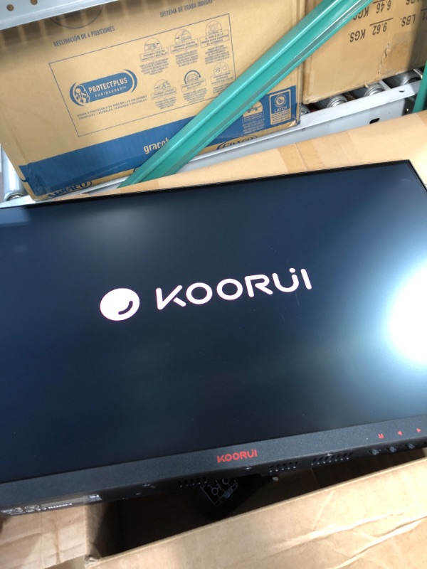 Photo 3 of KOORUI 24 Inch Computer Monitor -FHD 1080P Gaming Monitor 165Hz VA 1ms Build-in FreeSync™, Compatible G-sync, LED Monitors with Ultra-Thin, HDMI X2 /DP, VESA Compatible, Tilt Adjustable, Eye Care 24E4