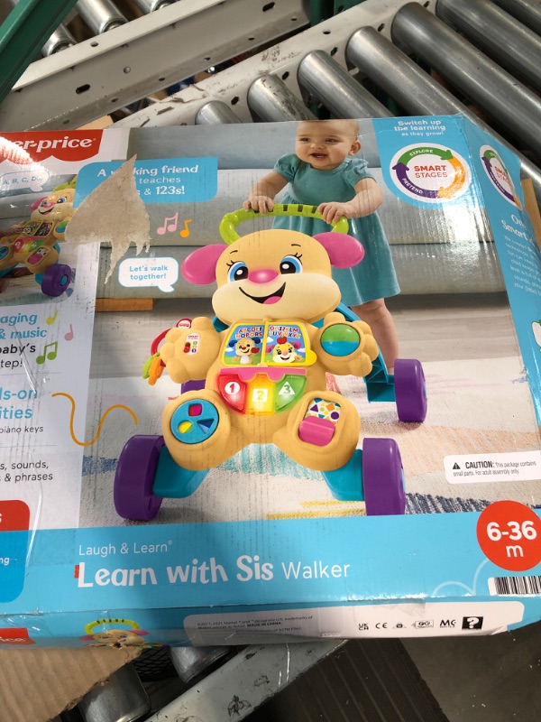 Photo 2 of *SEE NOTES, Missing Components* Fisher-Price Laugh & Learn Baby Walker and Musical Learning Toy