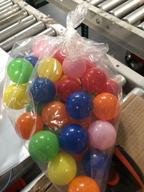 Photo 1 of Click N' Play Plastic Balls for Ball Pit, Phthalate & BPA Free, Crush Proof Play Balls for Ball Pit, 50 Count