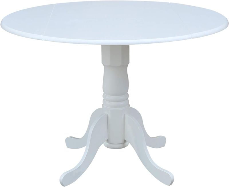 Photo 1 of *Photo for Reference* Pedestal Table, White