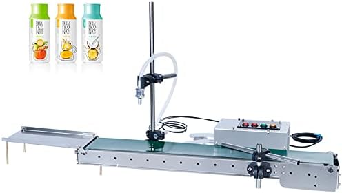 Photo 1 of Liquid Filling Machine Automatic Liquid Bottle Tube Filling Machine Single Head Digital Control Filler for Perfume Oil Water Juice Sauce bottles, 0.92Gallon/min, 5-30 Cans/Minute | US Stock