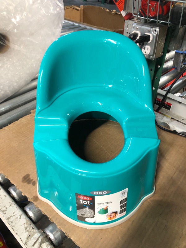 Photo 2 of * incomplete * see images *
OXO Tot Potty Chair, Teal 1 Count (Pack of 1) Teal