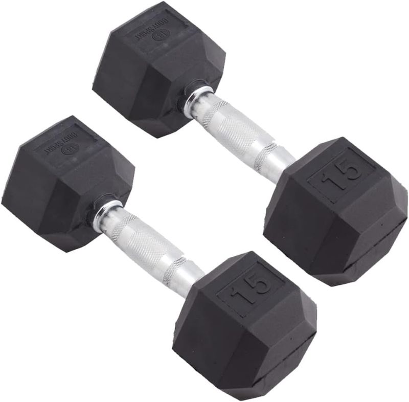 Photo 3 of  Dumbbell Weight, Pair – Dumbbells for Exercises – Strength Training Equipment – Home Gym Accessories – Weight Training