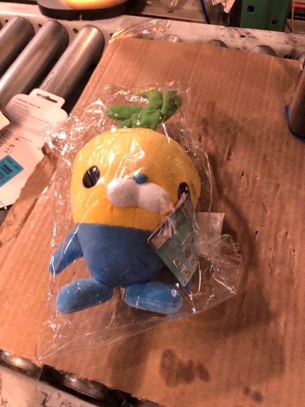 Photo 2 of 18cm Radish Head Plush Toys Captain (Yellow)