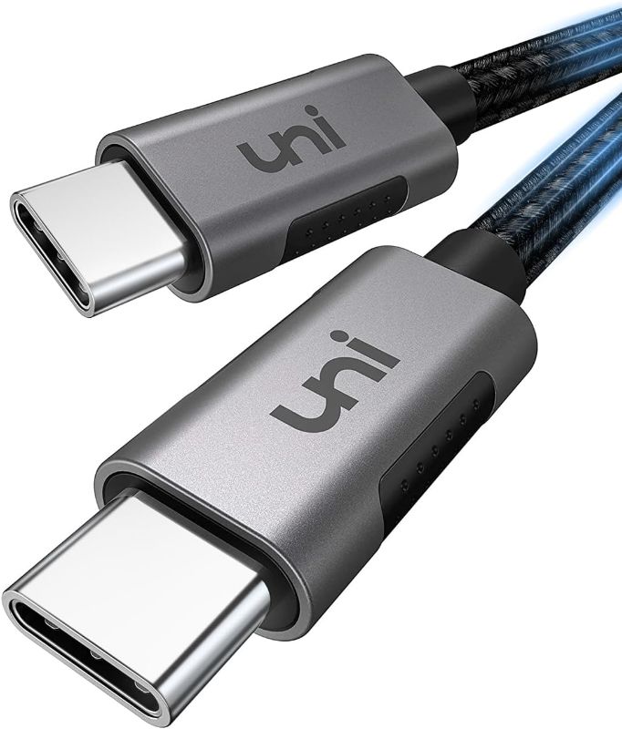 Photo 1 of uni 15ft USB C to USB C Cable, 100W Long USB C Cable - (5A 20V)