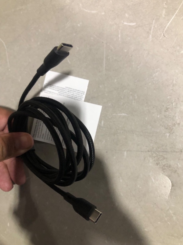 Photo 4 of uni 15ft USB C to USB C Cable, 100W Long USB C Cable - (5A 20V)