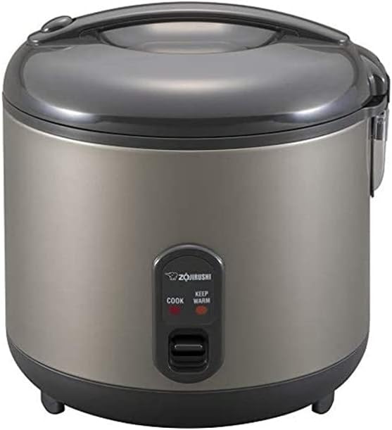 Photo 1 of [READ NOTES]
Zojirushi NS-RPC18HM Rice Cooker and Warmer, 10-Cup (Uncooked), Metallic Gray
