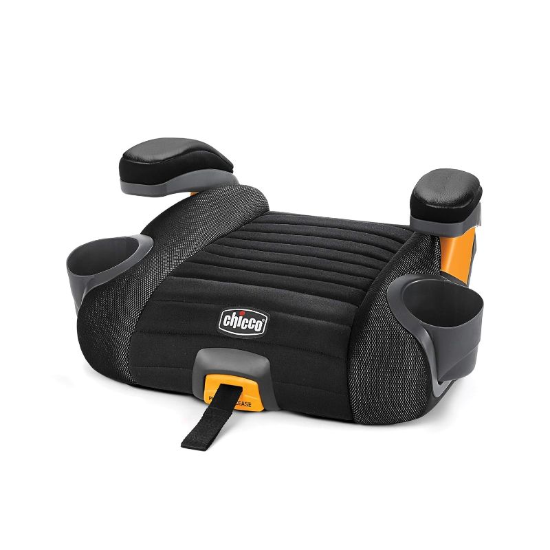 Photo 1 of Chicco GoFit Plus Backless Booster Car Seat with LATCH Attachment and Quick-Release LATCH Removal - black 