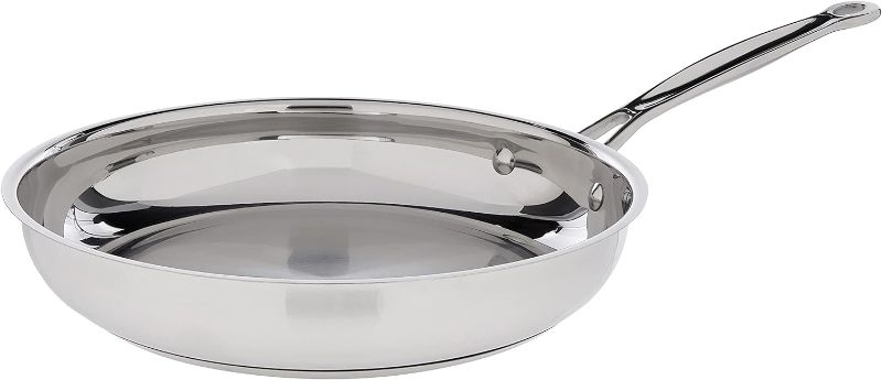 Photo 1 of (STOCK PHOTO FOR SAMPLE ONLY) -  10-Inch Open Skillet, Chef's Classic Stainless Steel Cookware Collection,