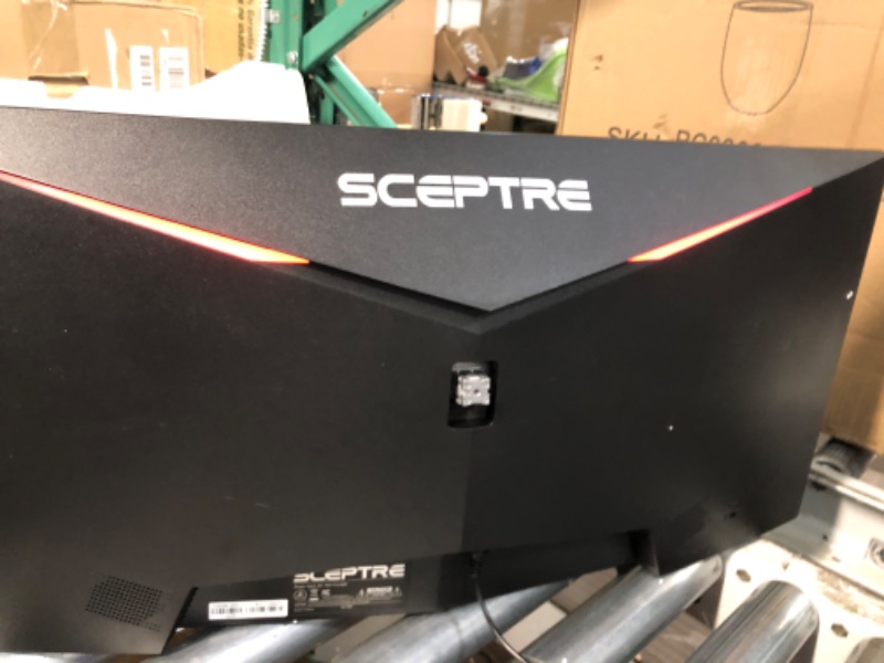 Photo 6 of Sceptre 30-inch Curved Gaming Monitor 21:9 2560x1080 Ultra Wide Ultra Slim HDMI DisplayPort up to 200Hz Build-in Speakers, Metal Black (C305B-200UN1)