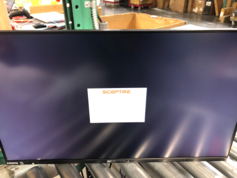 Photo 8 of ***POWERS ON***
Sceptre IPS 27-Inch Business Computer Monitor 1080p 75Hz