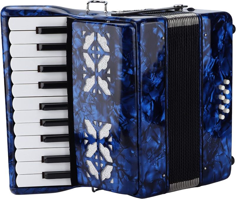 Photo 1 of BTER Professional Accordion, 22 Keys 8 Bass Accordion Musical Instrument,