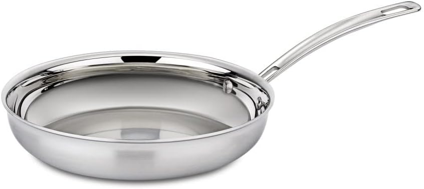 Photo 1 of **DAMAGE**
Cuisinart MCP22-24N MultiClad Pro Triple Ply 10-Inch, Open Skillet