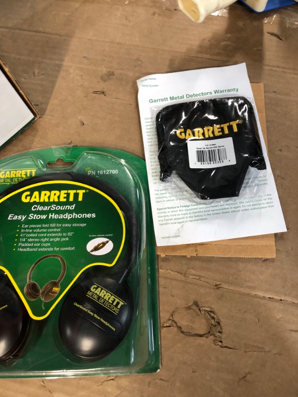 Photo 3 of Garrett ACE 300 Metal Detector with Waterproof Coil and Headphone Plus Accessories ?ne ???k