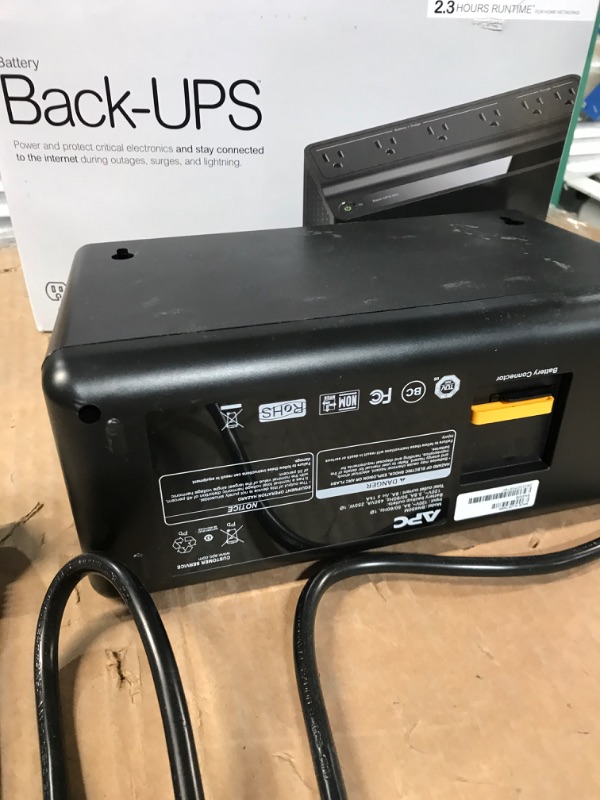 Photo 4 of APC BE600M1 and BE425M Battery Backup Bundle 425VA 